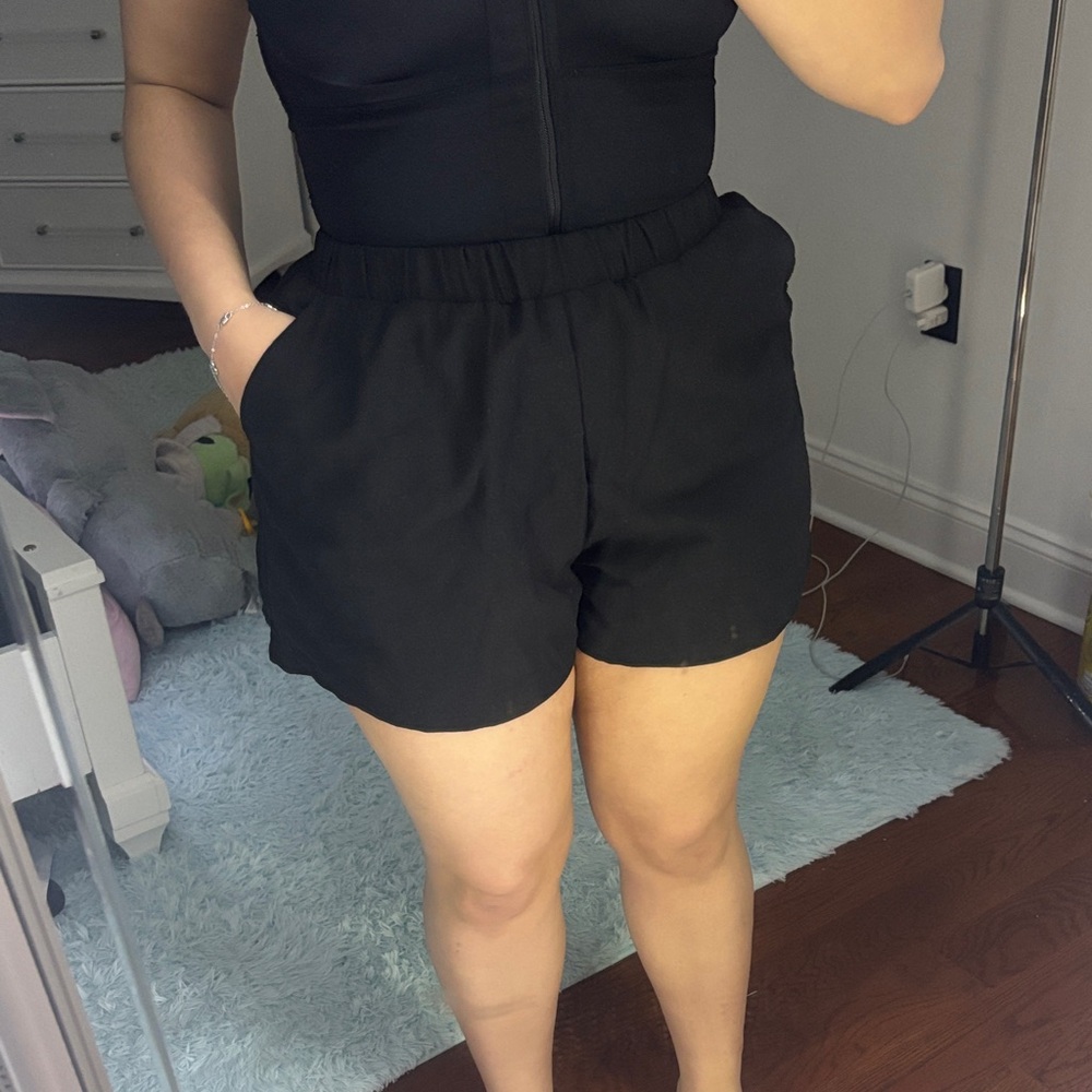 Women's Black Shorts